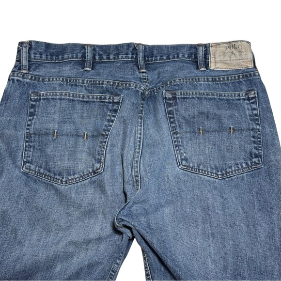 Polo Ralph Lauren Vintage 67 Straight Leg Denim Jeans Men’s 38x30 (Fits 38x28.5) - Picture 3 of 11